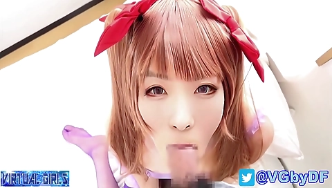 Shemale is fucked by her boyfriend and she is happy