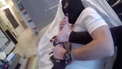 Mature tranny fucked by her boyfriend in a threesome