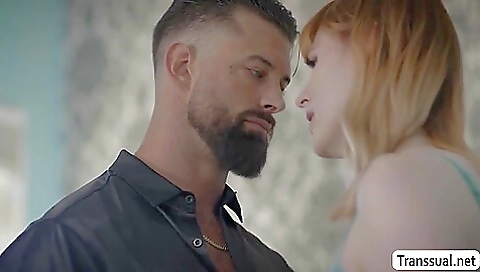 Sexy redhead and red hair with a nice ass in this video