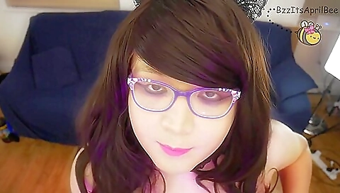 Slutty brunette stripper getting naked in the bath room