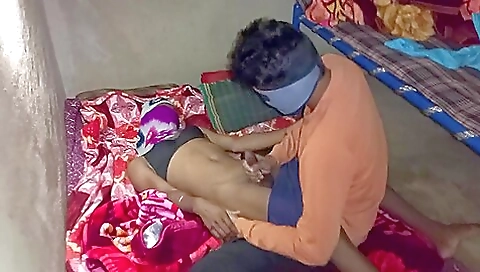 Ebony teen babe in a black dress getting fucked in the ass